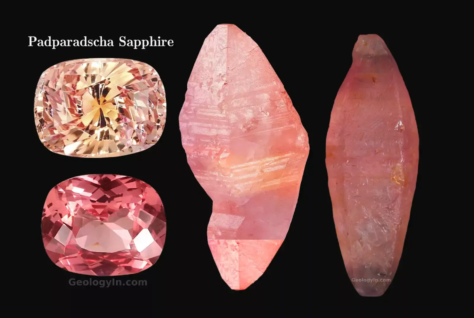 Padparadscha sapphire/Geology.com