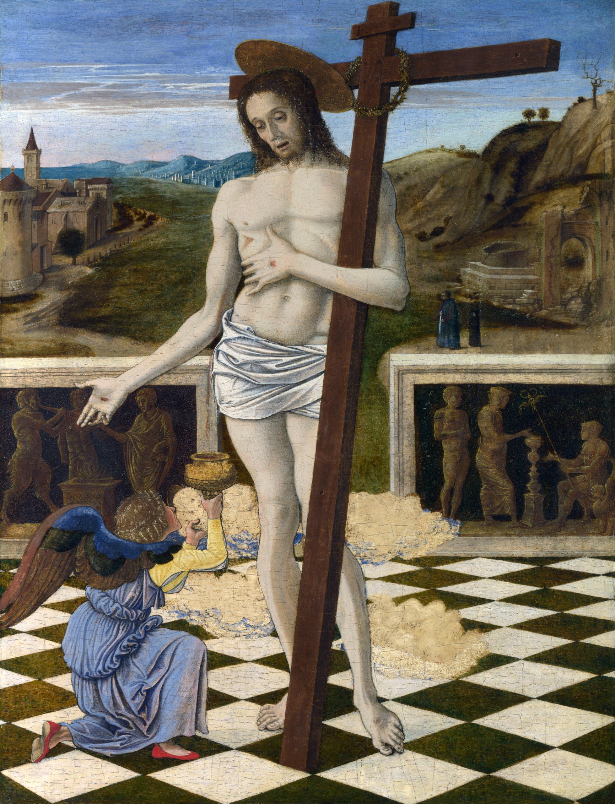 Giovanni Bellini: The Blood of the Redeemer probably 1460–65. London National Gallery/Wikimedia