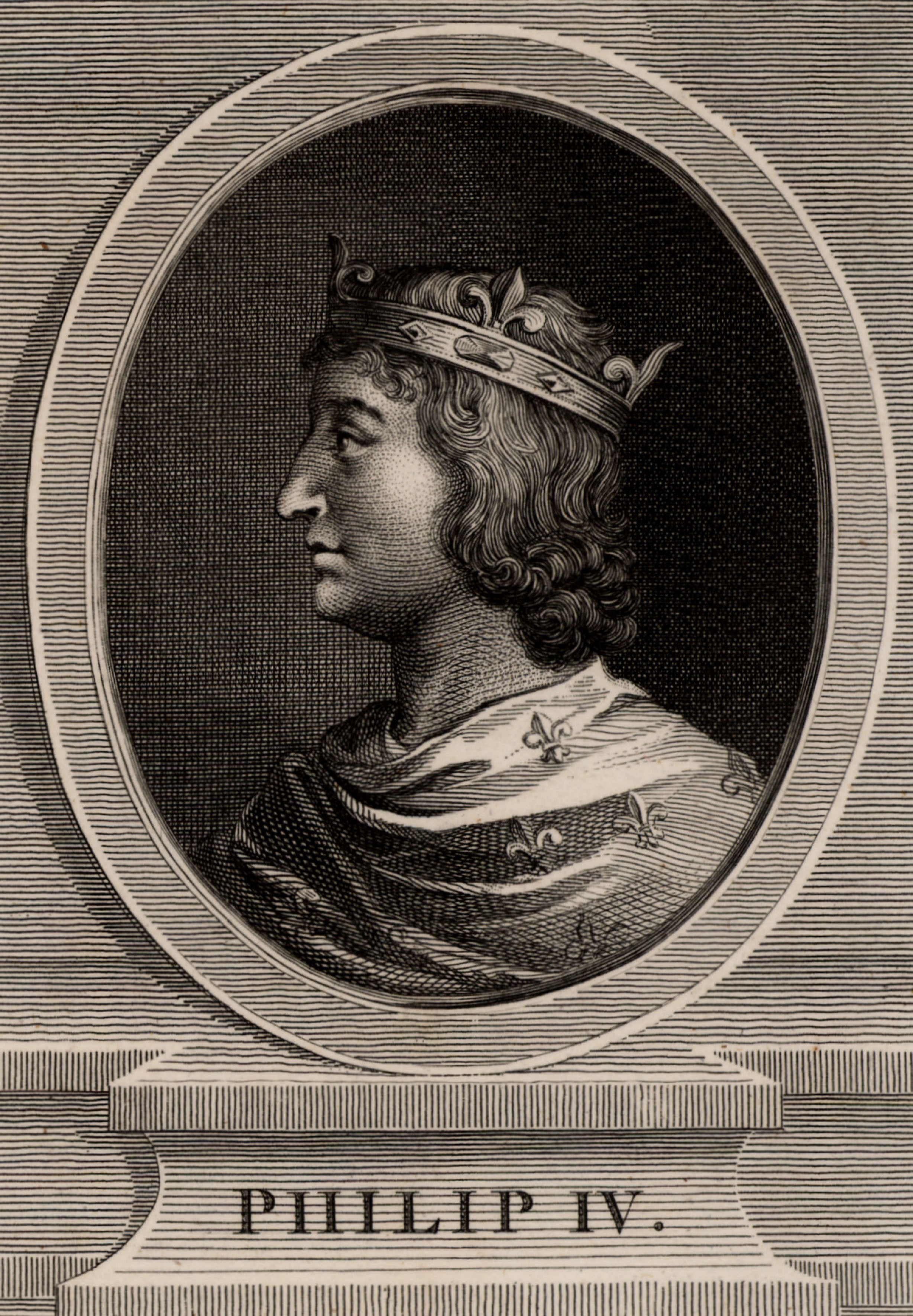 Philip IV, the Fair (1268-1314). 1793/Getty Images