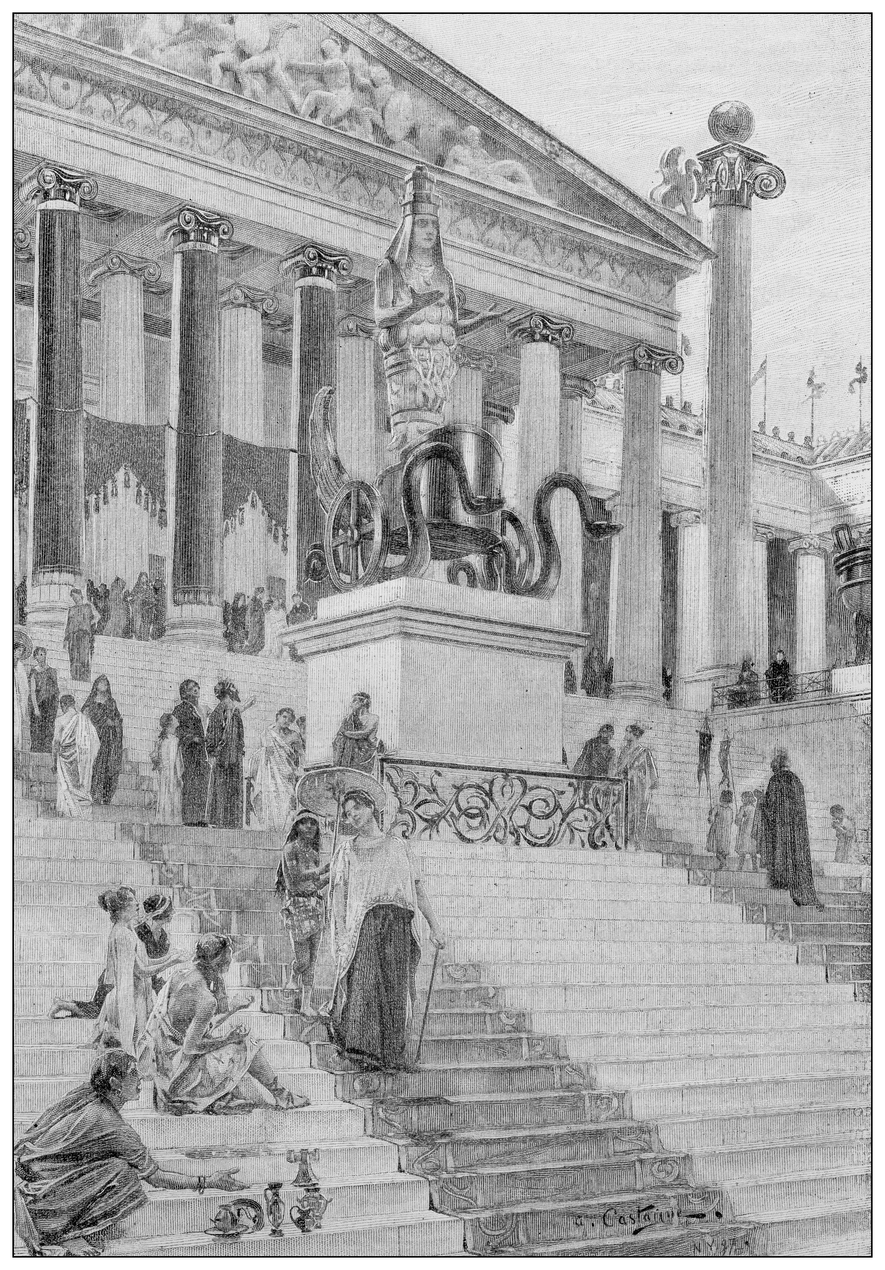  Seven Wonders of the Ancient World, Temple of Artemis at Ephesus/Getty images