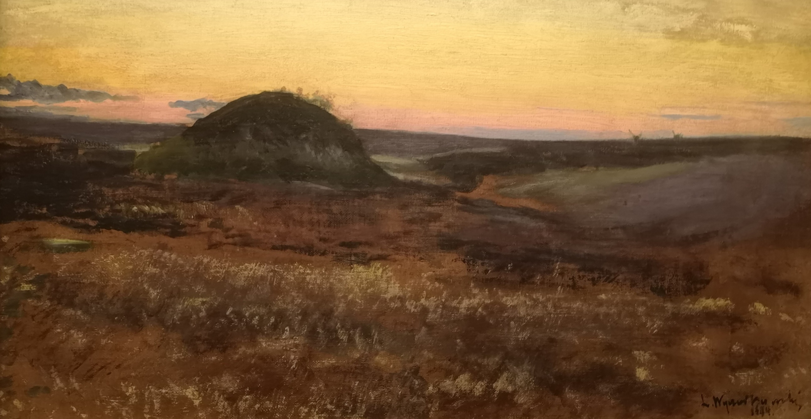 Leon Wyczółkowski. Kurgan in Ukraine, 1894/Wikimedia Commons 