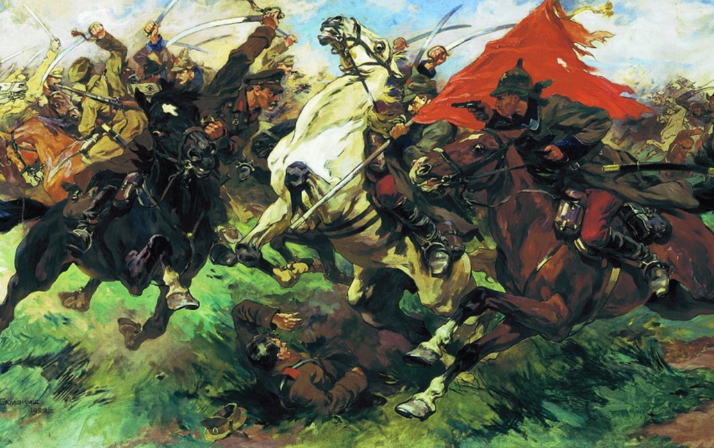 Николай Самокиш. Борьба за знамя. 1929 год/Wikimedia Commons