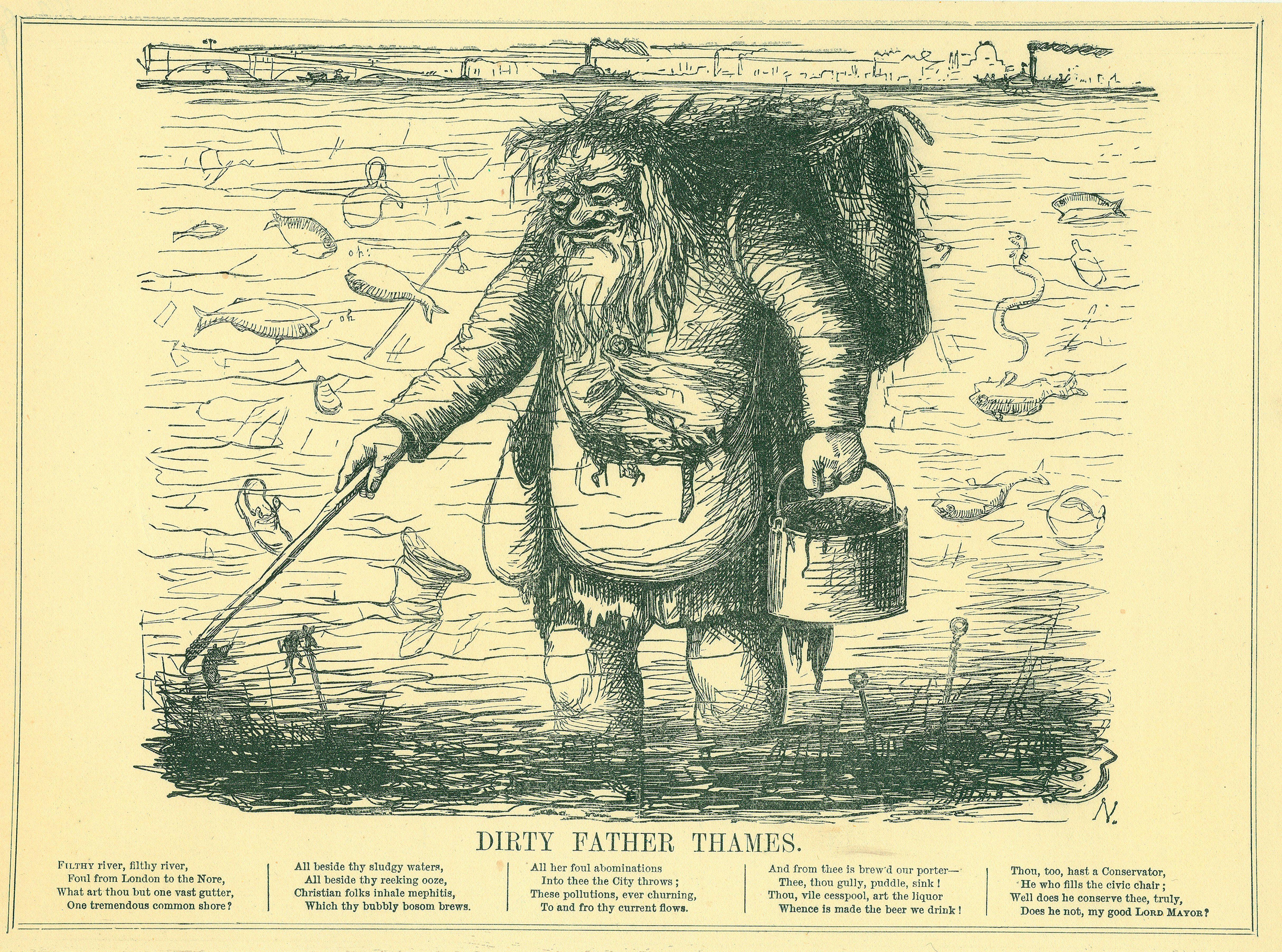 Dirty Father Thames' 1849/Legion-Media/Alamy