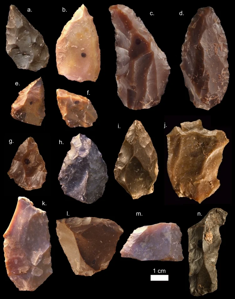 Каменные орудия из Джебель-Ирхуд/Wikimedia commons