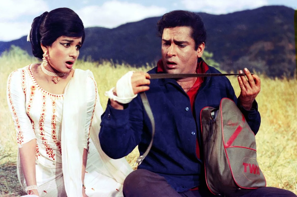 Индийская актриса Аша Парех и индийский актер Шамми Капур. Индия. 1966 год/Alamy