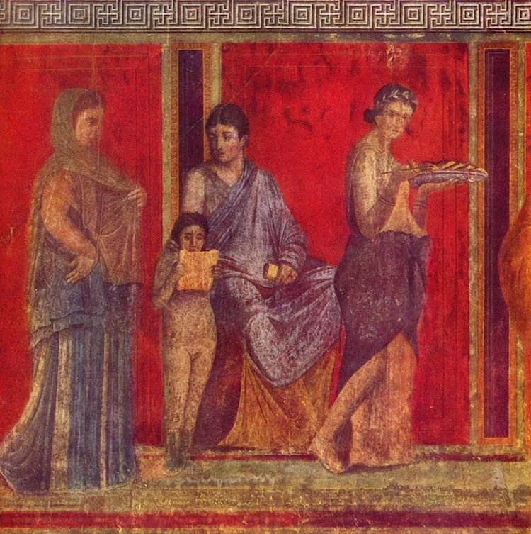 Вилла Мистерий. Помпеи, 1 век до н. э./Wikimedia commons