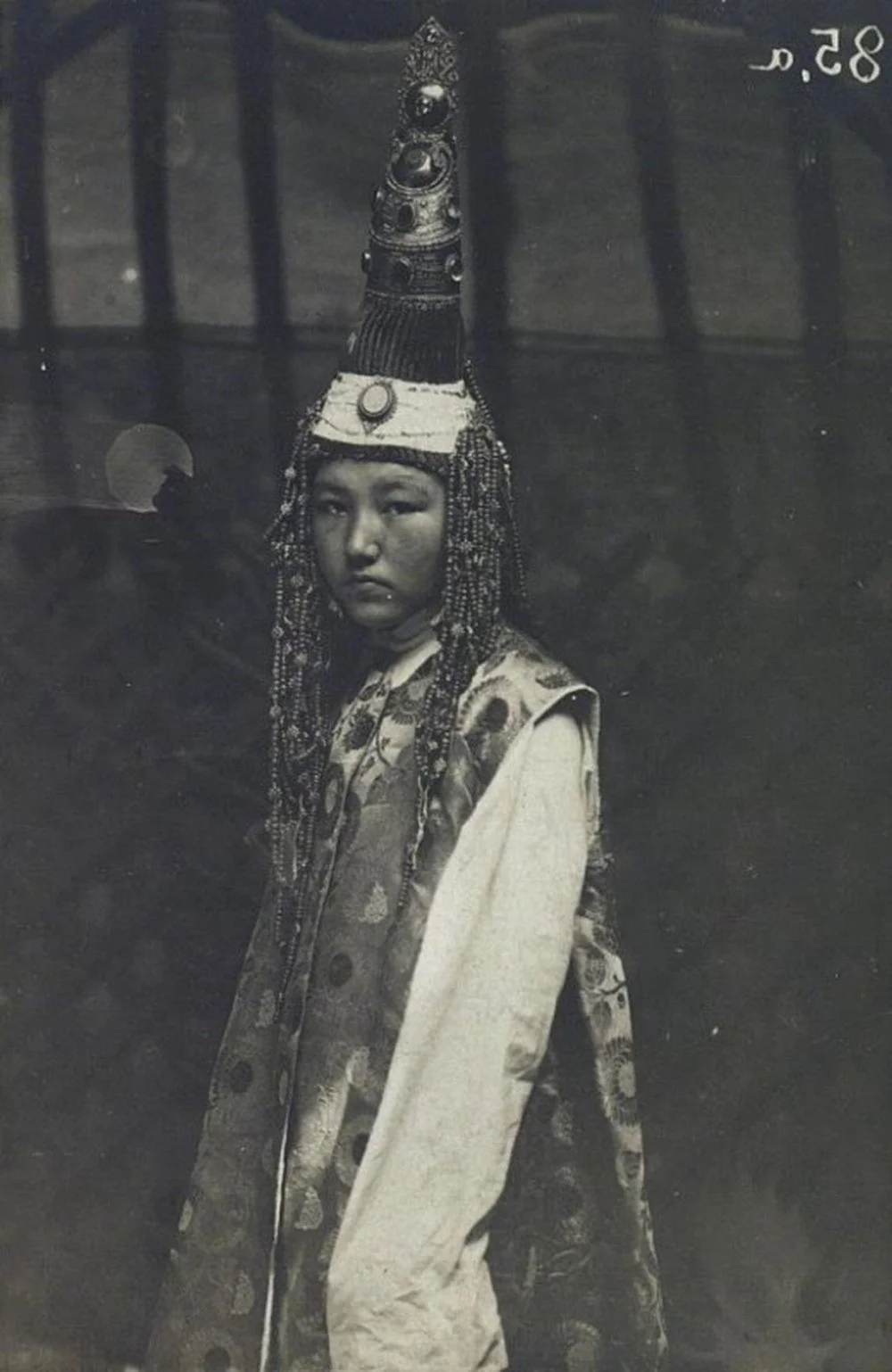 Bride In Saukele Kazakhs 19th Century/Alamy 