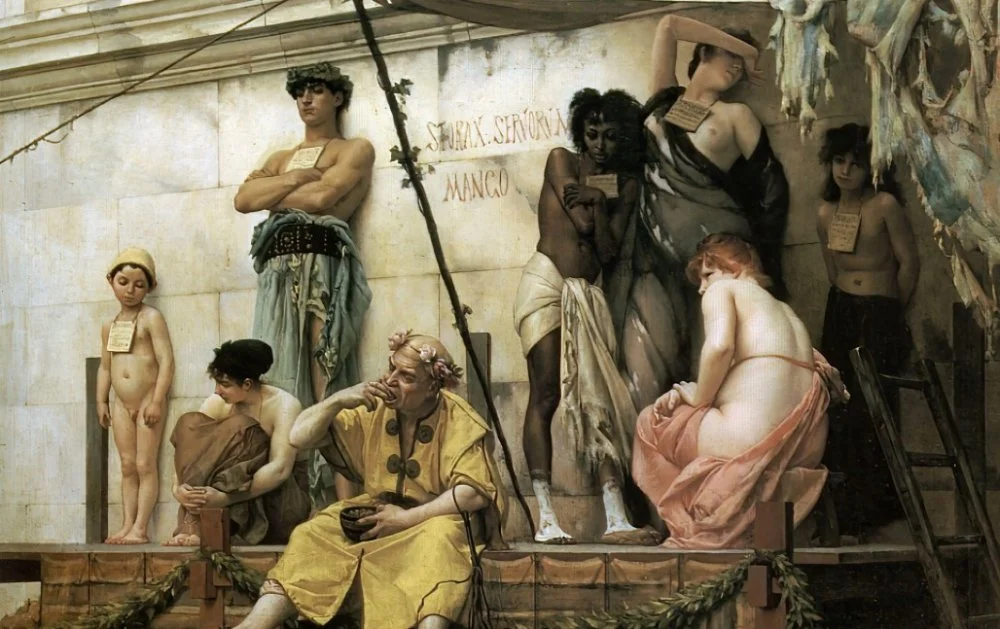 Гюстав Буланже. Рынок рабов. 1886 год / Alamy