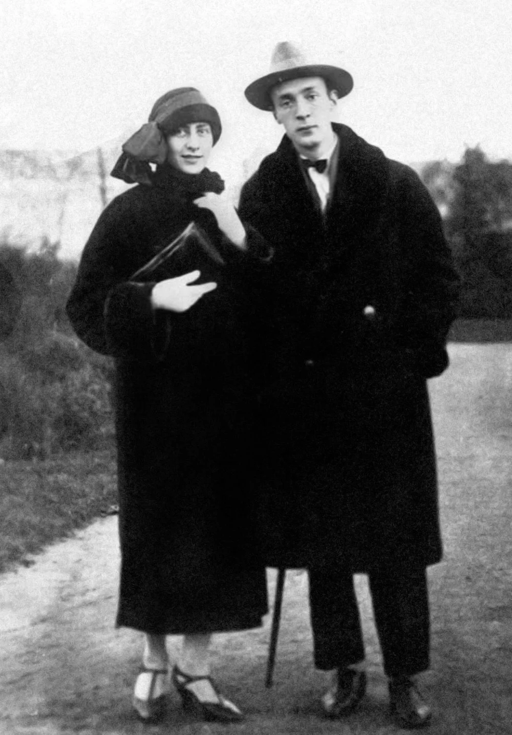 Vladimir Vladimirovich Nabokov (1899-1977) and his wife Vera Nabokova (1902-1991) in 1923/Alamy