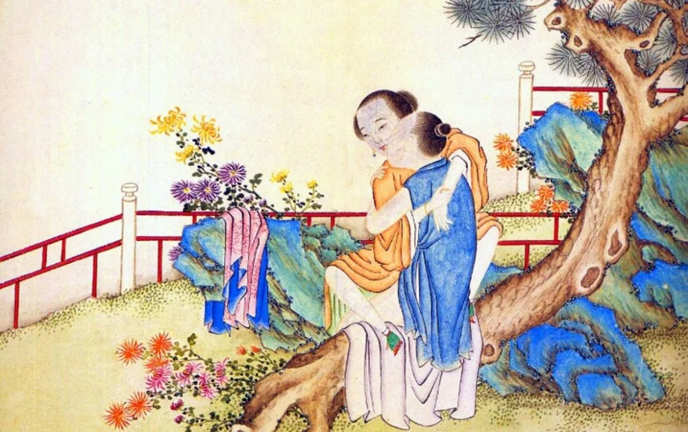 Chinese erotic art. 17th century/Alamy
