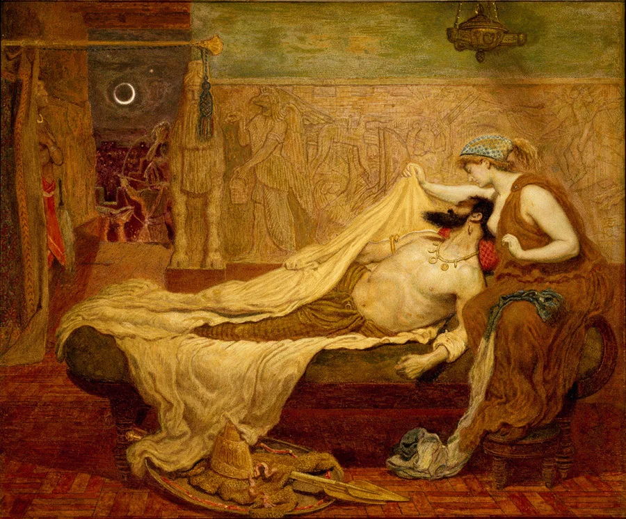 The Dream of Sardanapalus by Madox Brown (1871)/Delaware Art Museum/Wikimedia commons