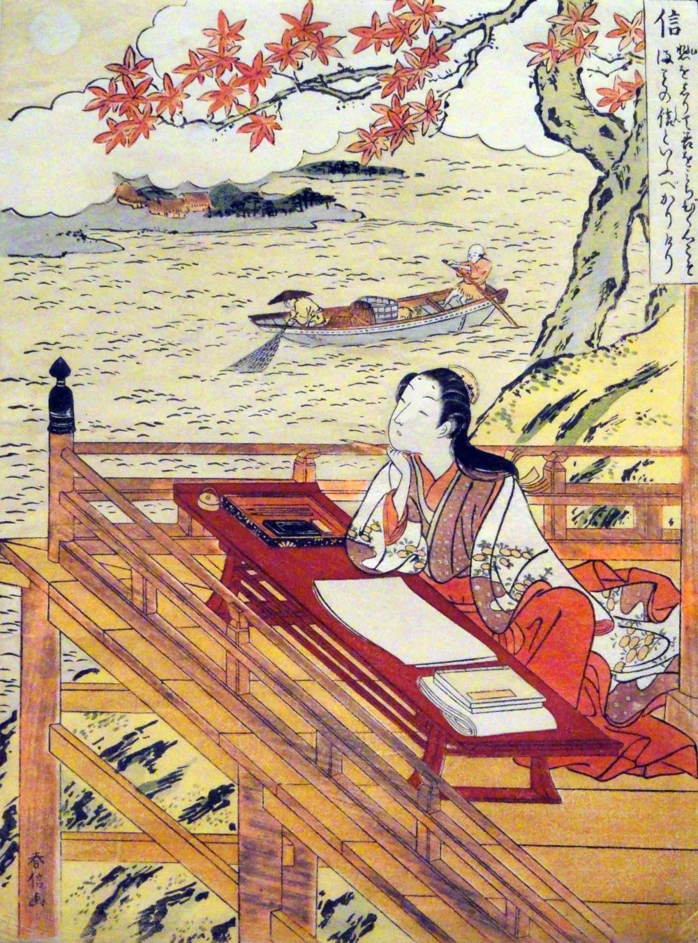 Murasaki Shikibu. Japanese poet and writer/Alamy
