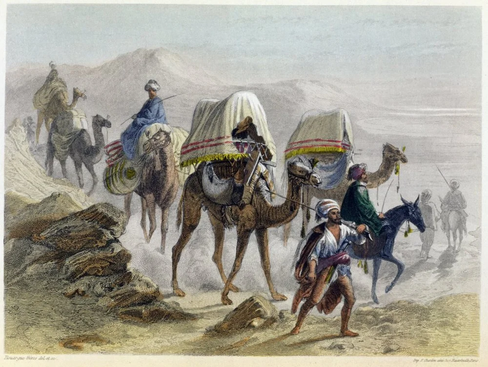 Ағайынды Руэрг. Константинополь керуені. 1855/Wikimedia commons