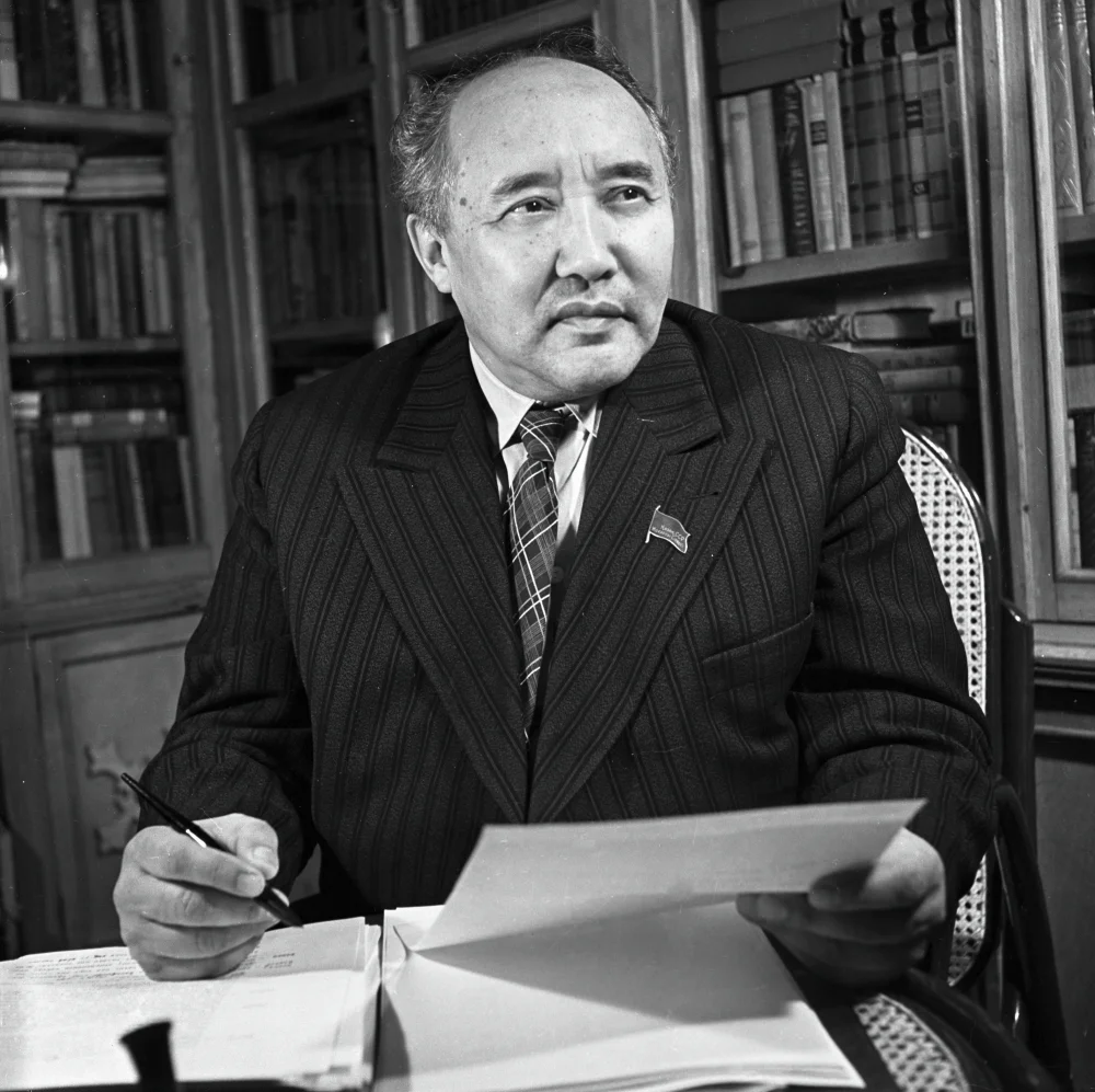 Мұхтар Әуезов. Иосиф Будневич түсірген фото, 1958 жыл / РИА Новости