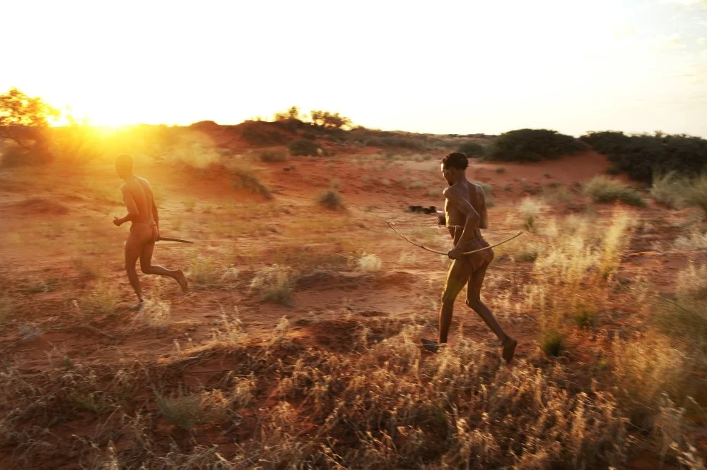 Namibia, Kalahari Desert, Kalagadi Transfrontier Park Bushmen/Photo by In Pictures Ltd./Corbis via Getty Images