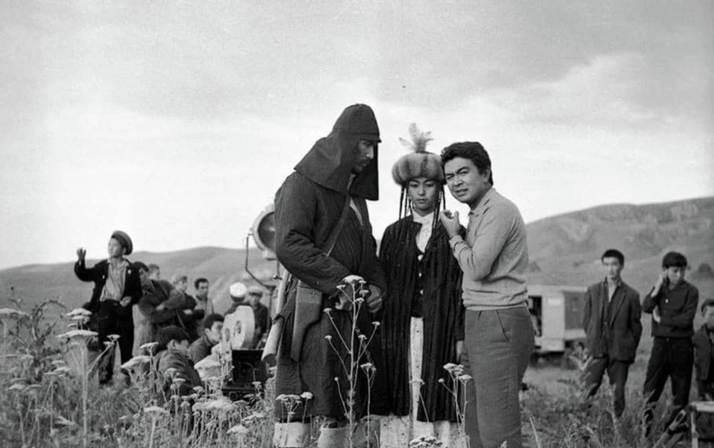 Process of shooting «Scarlet Poppies of Issyk-Kul»/Kyrgyzfilm