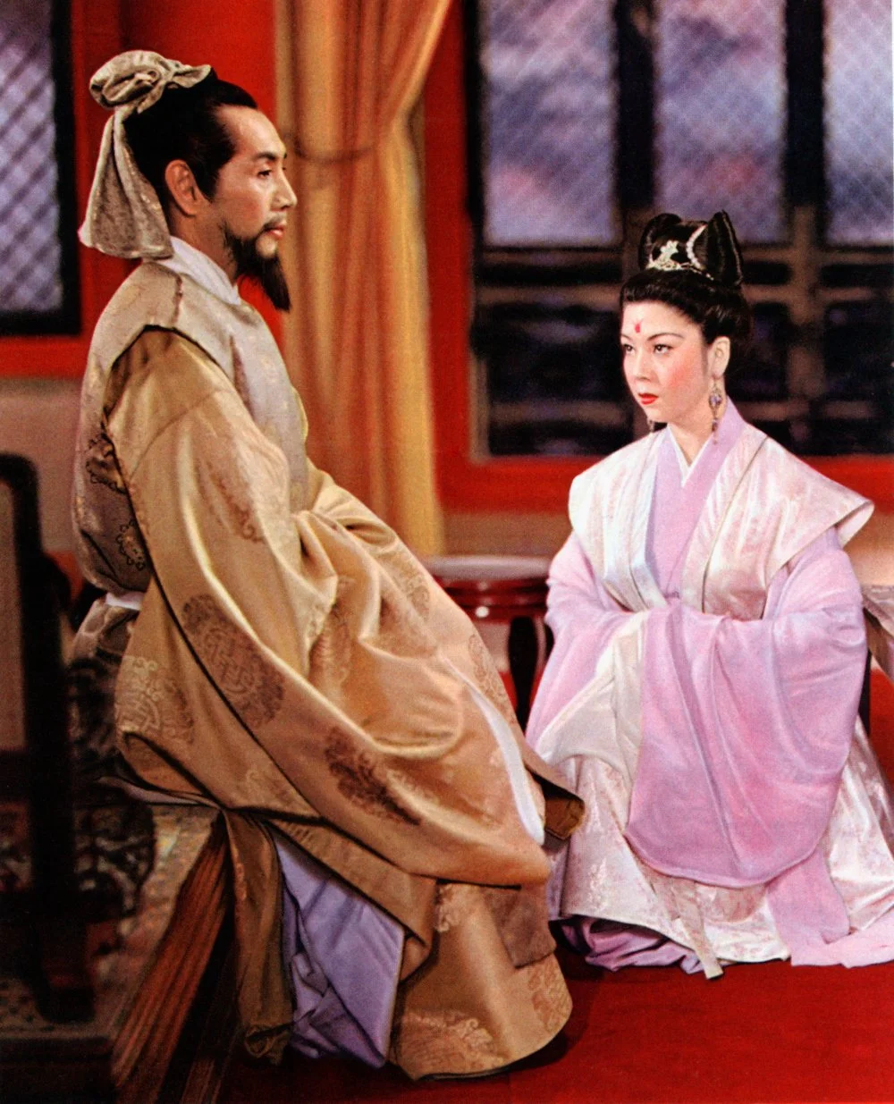 Кадр из фильма «Ёкихи». Император Сюань Цзун и принцесса Ян-гуйфэй. 1955 год/Alamy
