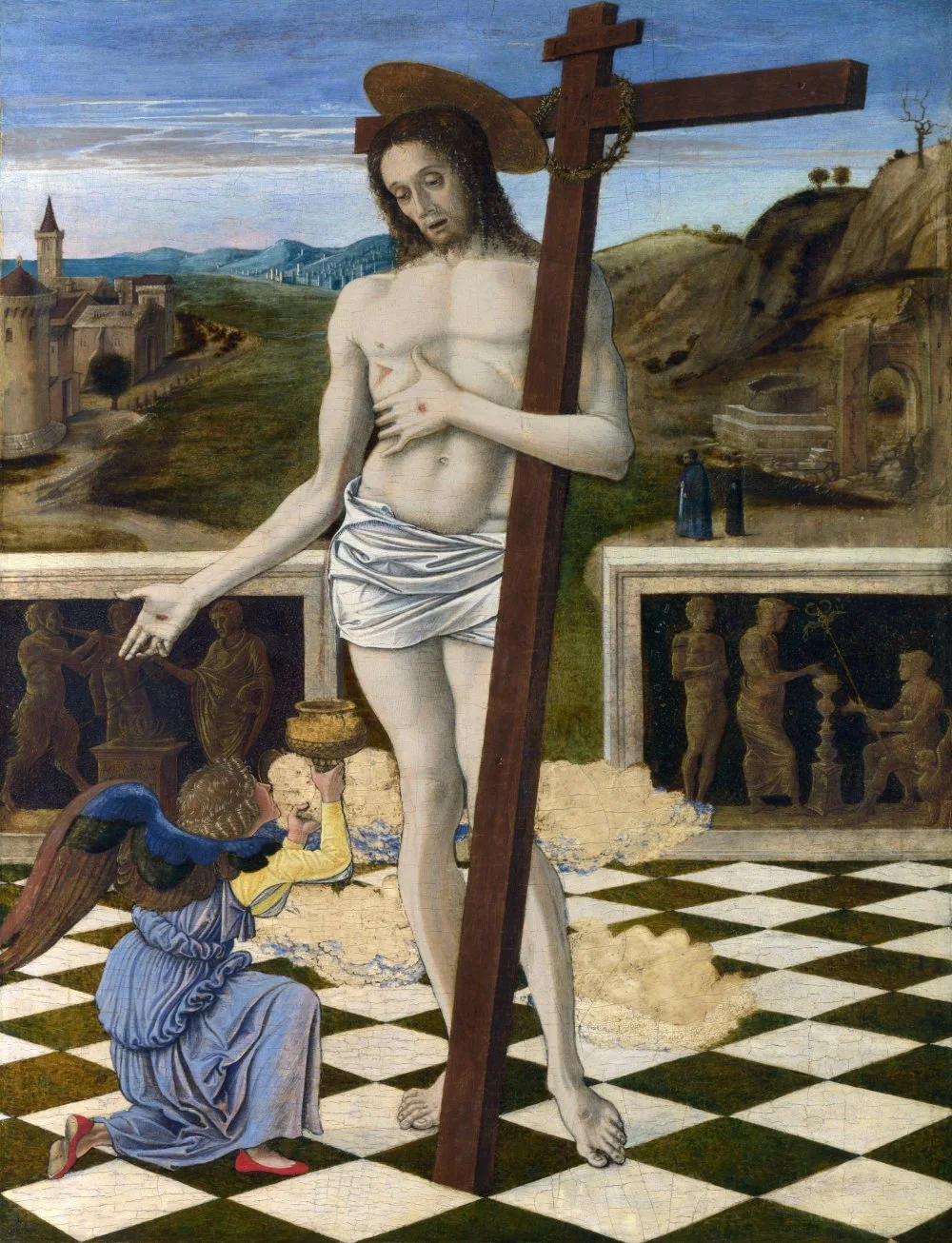 Giovanni Bellini: The Blood of the Redeemer probably 1460–65. London National Gallery/Wikimedia 