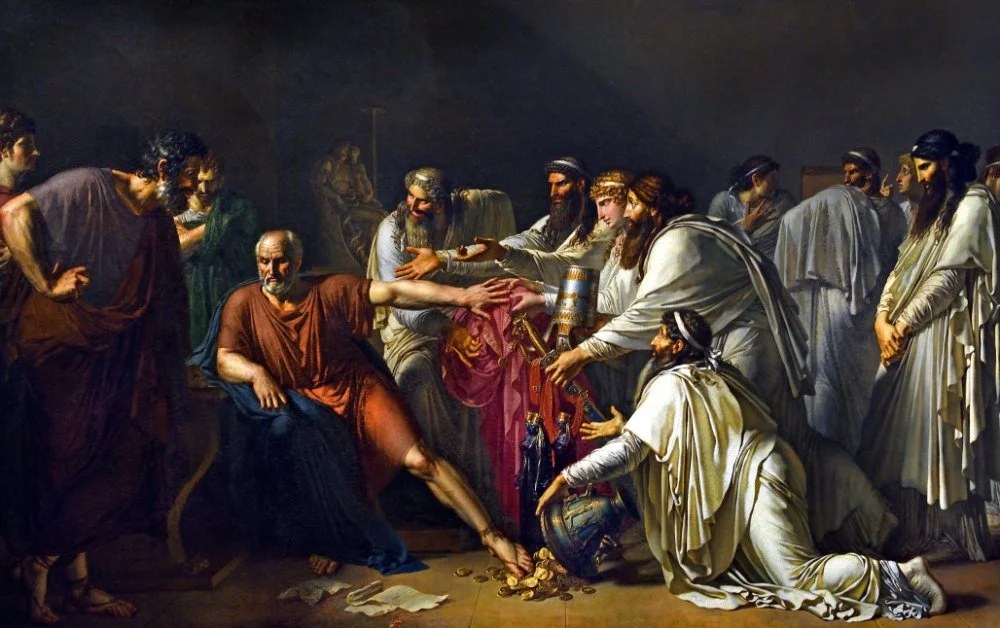 Анн-Луи Жироде-Триозон. Гиппократ отвергающий подарки Артаксеркса. 1792 год/Alamy