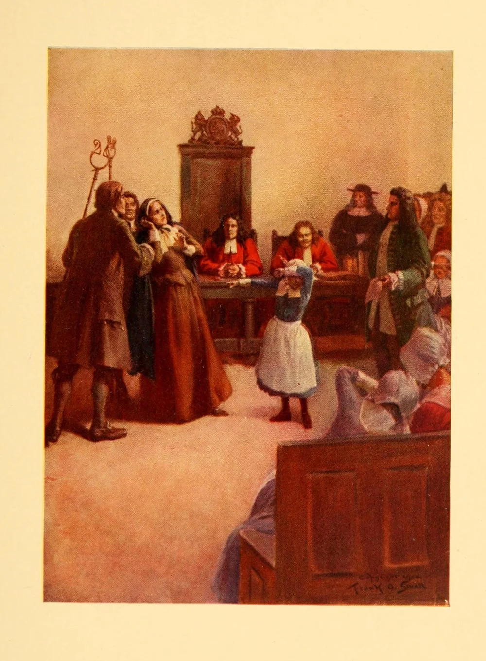 Frank O. Small. A Salem Witch Trial. 1904/Wikimedia Commons