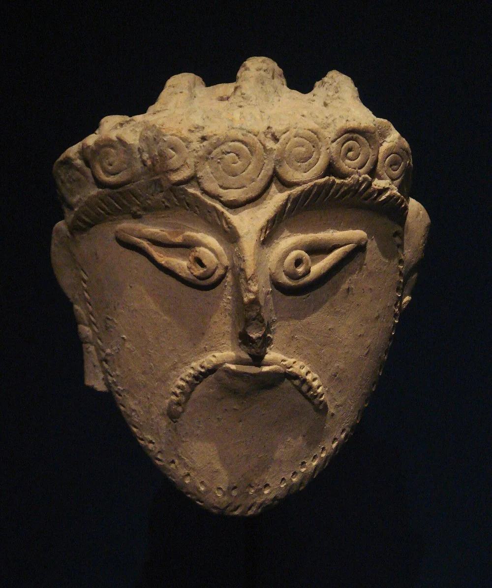 Белгісіз түркінің бюсті. Б.з. 5–7 ғасыр аралығы. Афрасиаб, Самарқан / Wikimedia Commons 