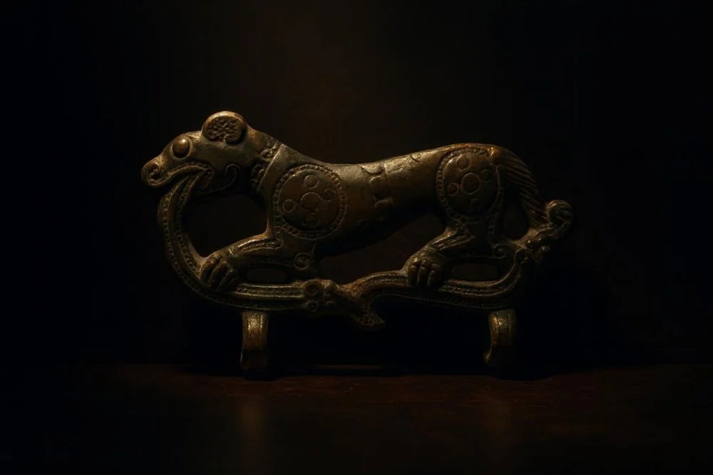 Пластина или пряжка, Северный Китай. Около 5 века до н. э. / The Metropolitan Museum of Art 