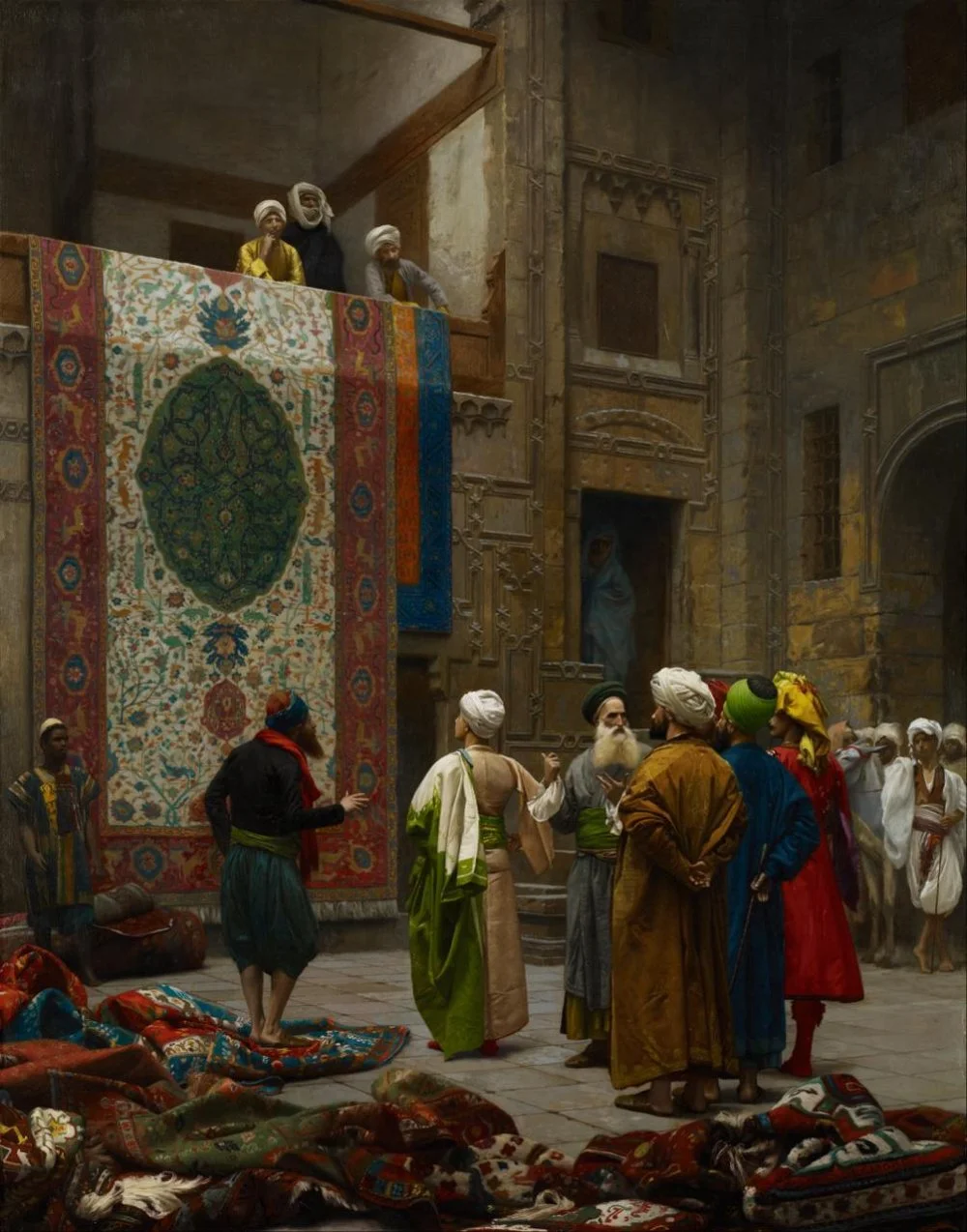 Жан-Леон Жером. «Кілем сатушы». Шамамен 1887 жыл / Миннеаполис өнер институты / The William Hood Dunwoody Fund