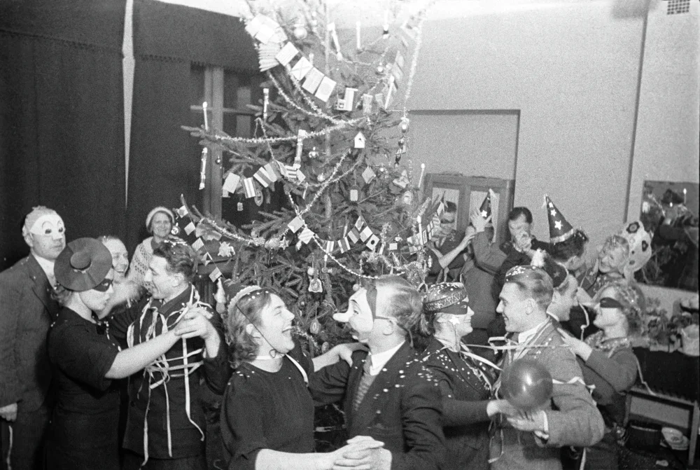 New Year's Eve in one of Moscow's clubs. 1938/RIA