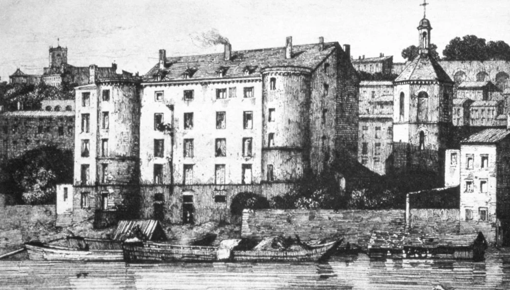 Резиденция тамплиеров в Лионе. 1800 год / Getty Images