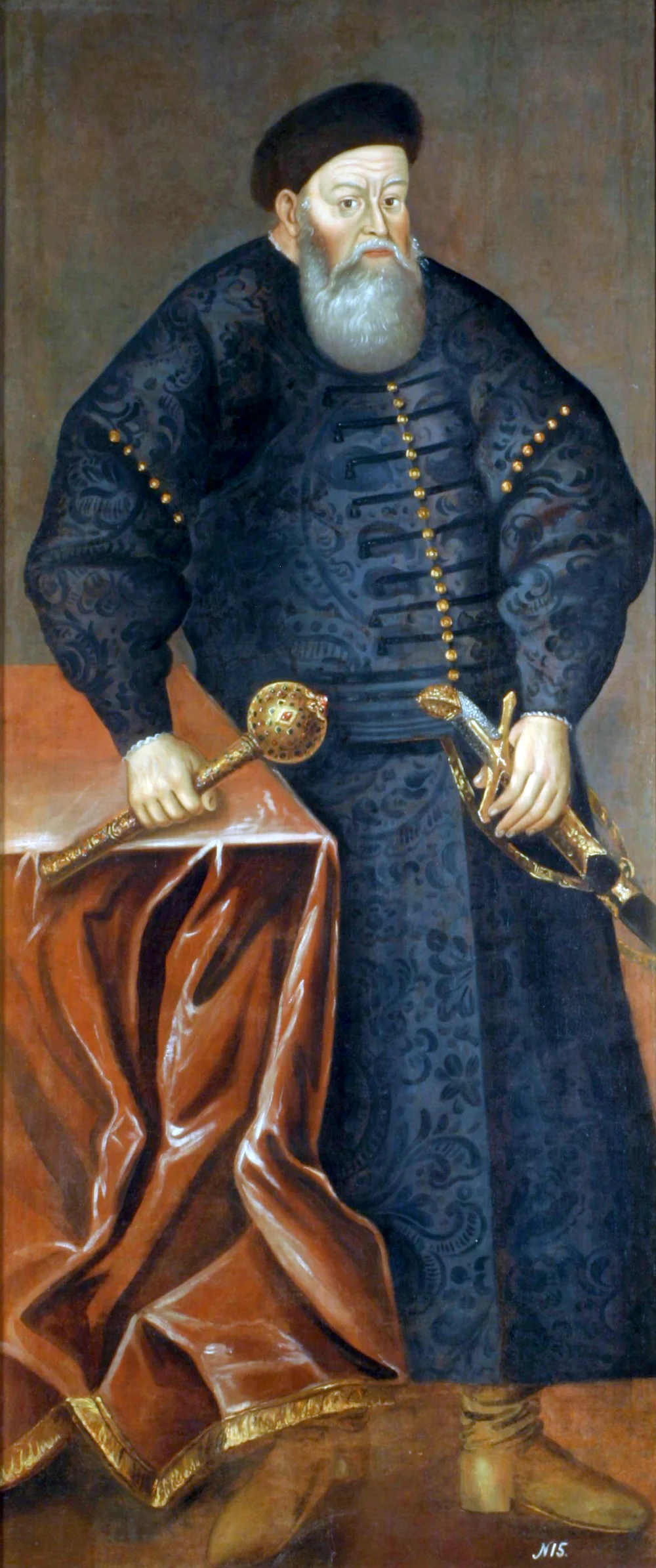 Белгісіз автор. Константин Острожскийдің Портреті(1460-1530) XVII ғасыр/Wikimedia Commons