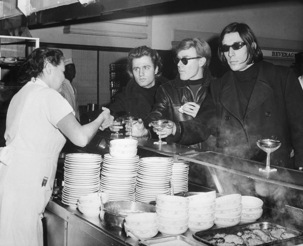 Andy Warhol At Champagne Breakfast/Getty Images