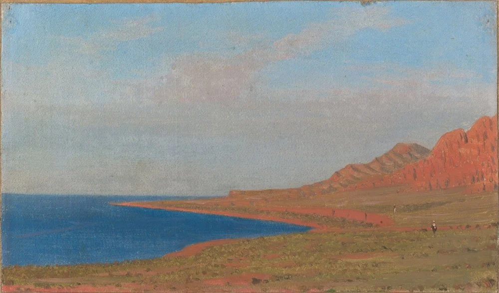 Lake Issyk-Kul by Vasily Vereshchagin, 1870/ The State Tretyakov Gallery/Wikimedia Commons