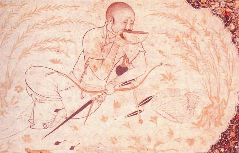 Хан Хулагу. Средневековая миниатюра/British museum