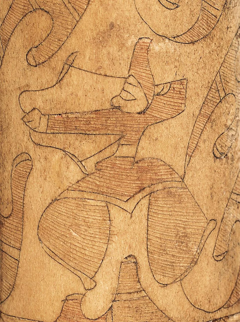 Сақ аңшысы. Шамамен б.з.д. 500 жыл / Gansu Museum / Wikimedia Commons