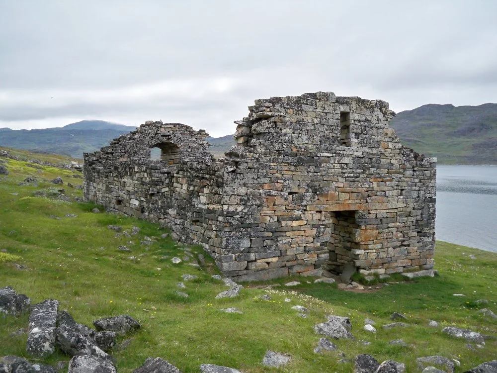 The last written records of the Norse Greenlanders are from an Icelandic marriage in 1408 but were recorded later in Iceland, at Hvalsey Church, which is now the best-preserved of the Norse ruins/Wikimedia Commons