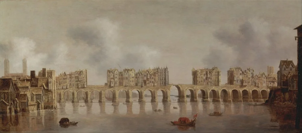 Claude de Jongh.  View of London Bridge/Google Art Project