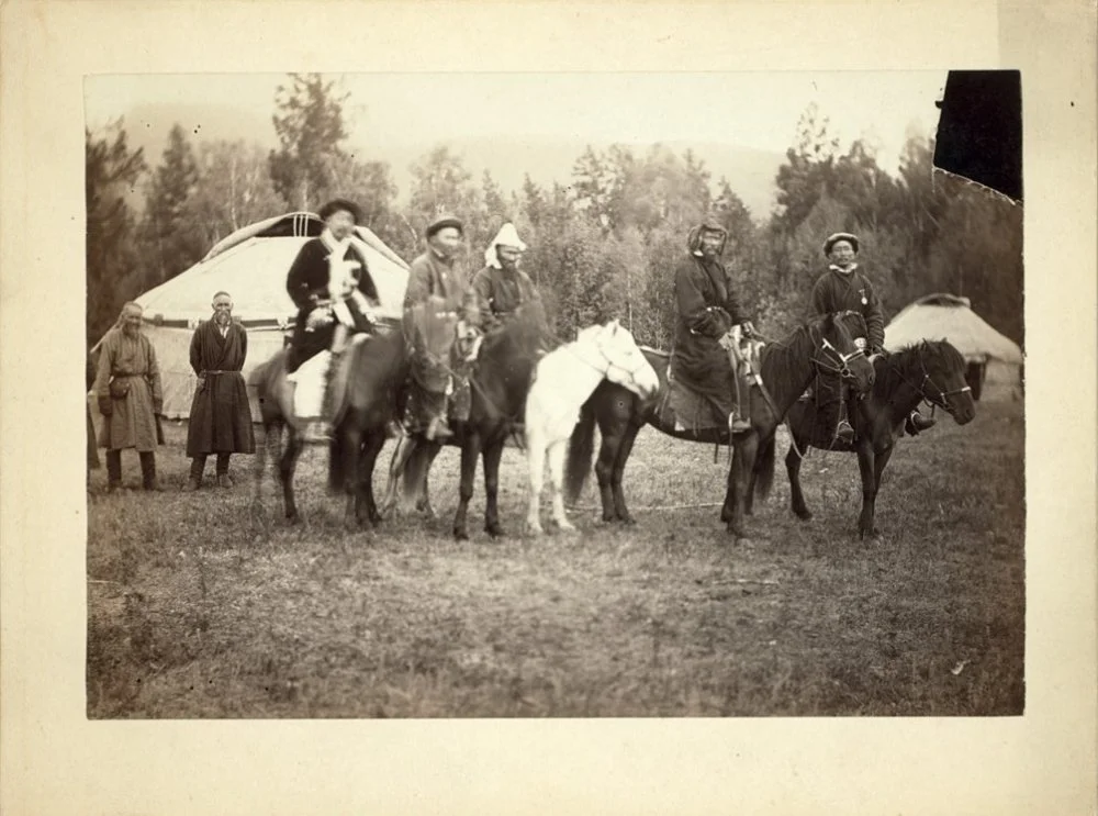 Photographer known. Kazakh horsemen, 1885/ Library of Congress