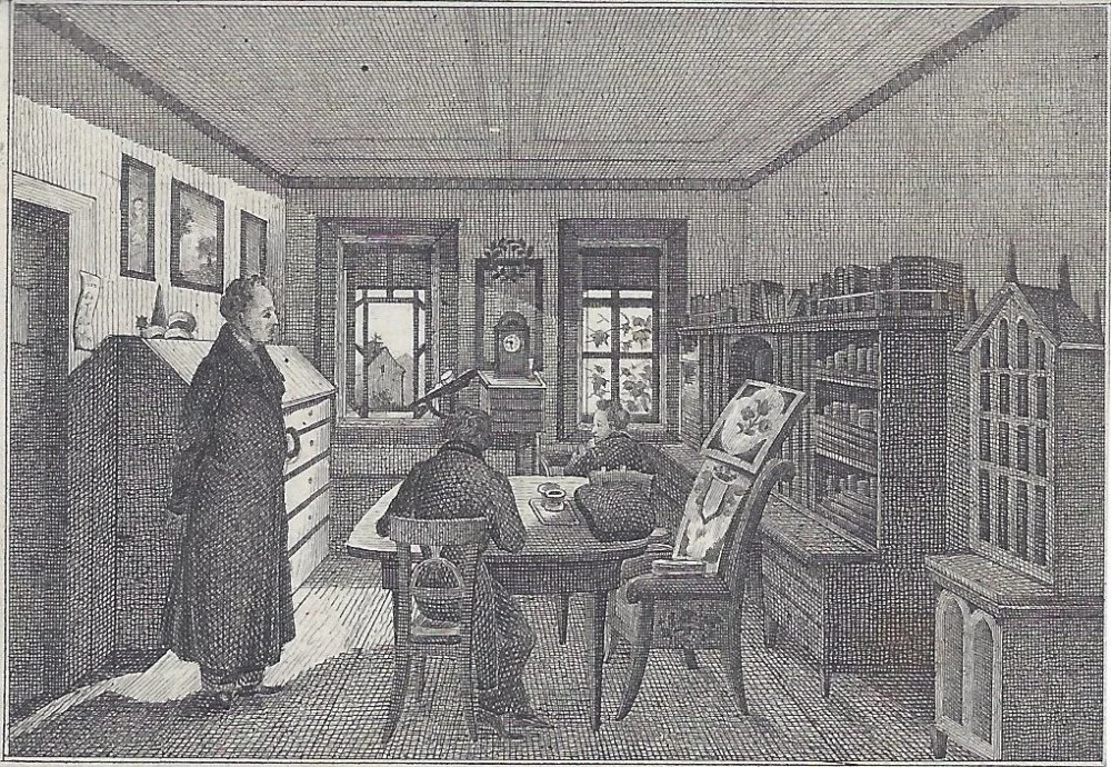 Иоганн Вольфганг фон Гетенің Веймардағы кабинеті/Wikimedia Commons