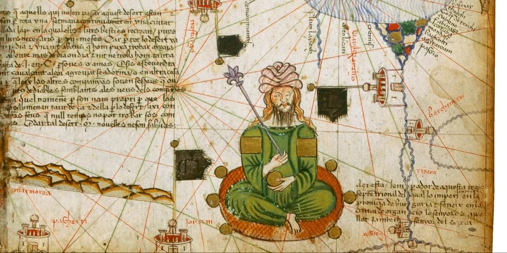 Хан Джанибек. Каталанский атлас. 1375 г. © Национальная библиотека Франции