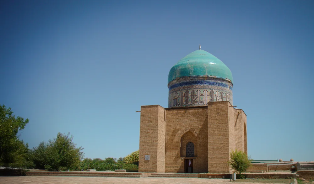 Mausoleum of Rabiya Sultan Begim ( Abu'l-Khayr Khan’s wife). Turkestan, Kazakhstan/Wikimedia Commons 