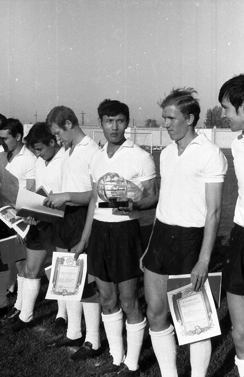 The Semipalatinsk-based ‘Tsementnik’ team during the USSR Football Championship. 9 September 1970 / FC Elimai Semey