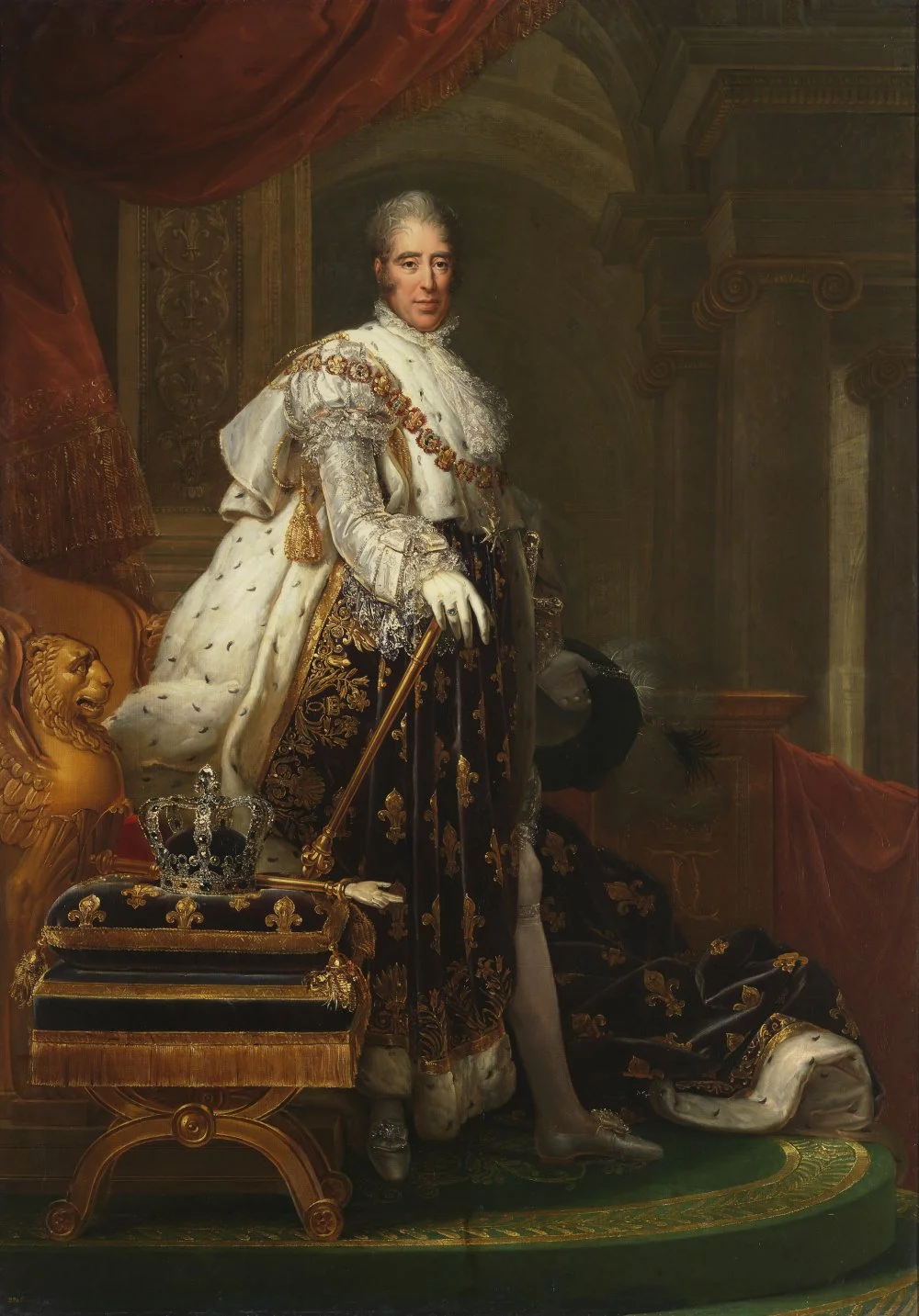 Portrait of  Charles X of France  by François Gérard (1825)/Museo Nacional del Prado/Wikimedia commons