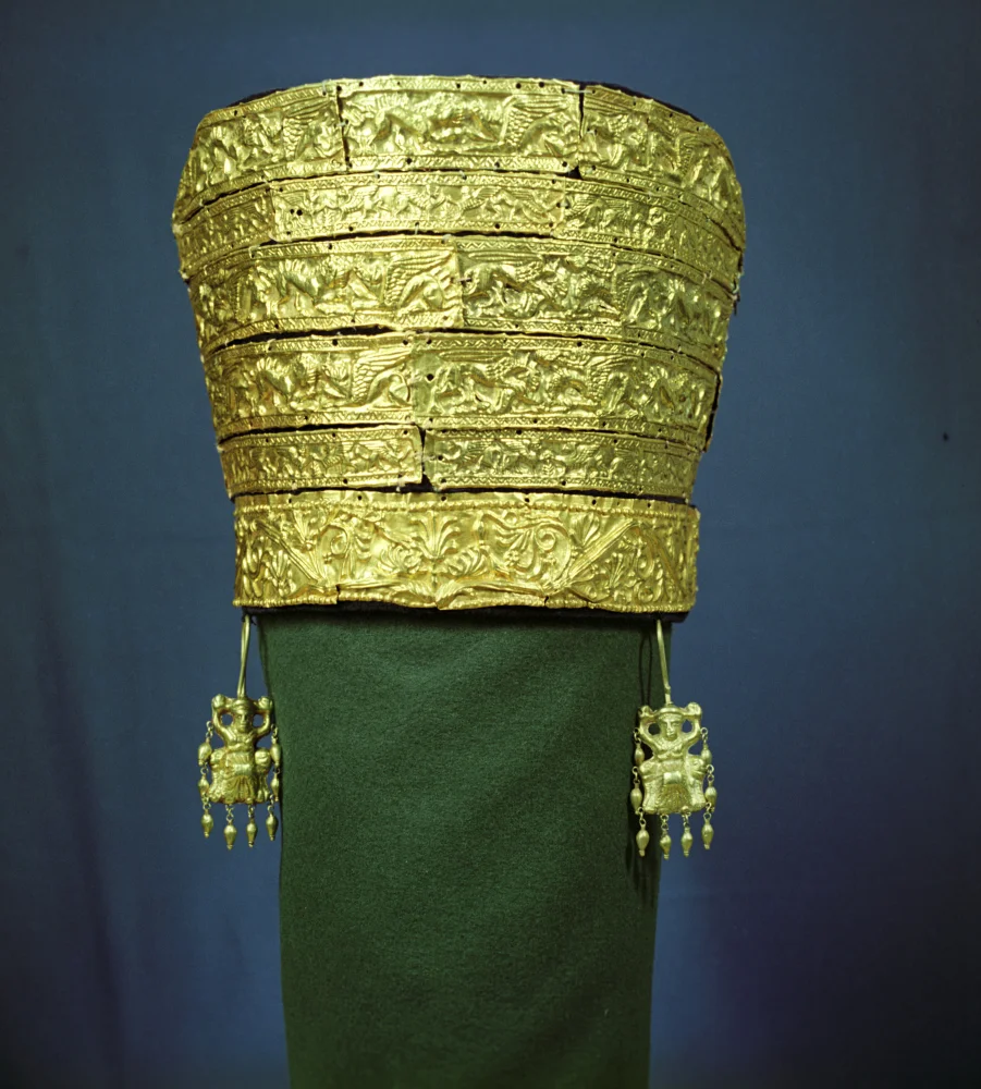 Scythian female headdress from the Tovsta Mohyla kurhan/ РИА Новости