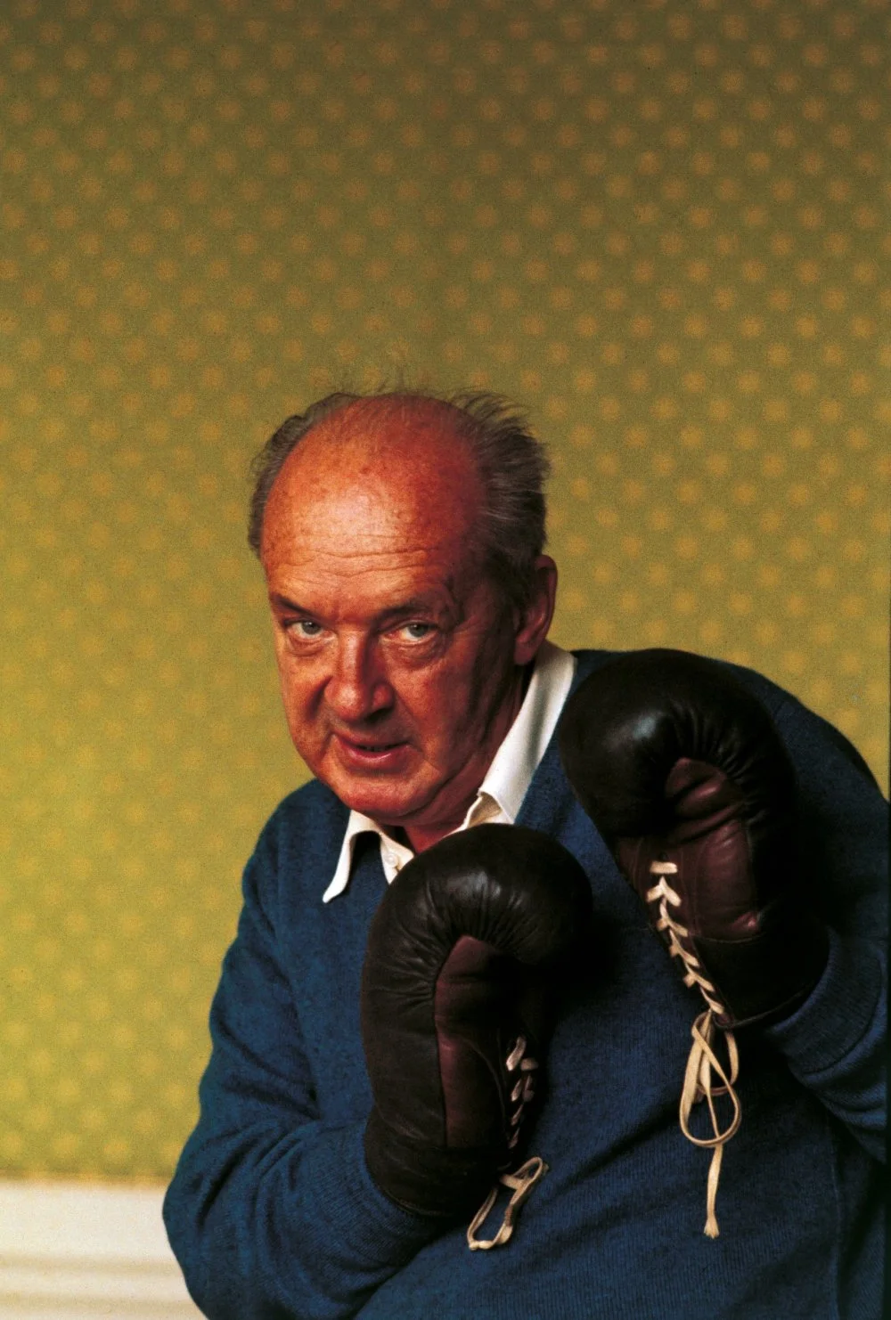 Vladimir Nabokov With Boxing Gloves/Getty images