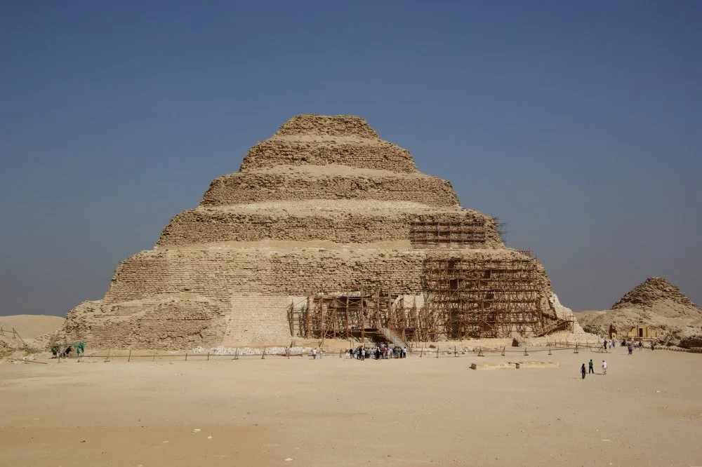 The Step Pyramid of Djoser at Saqqara/Wikimedia commons 