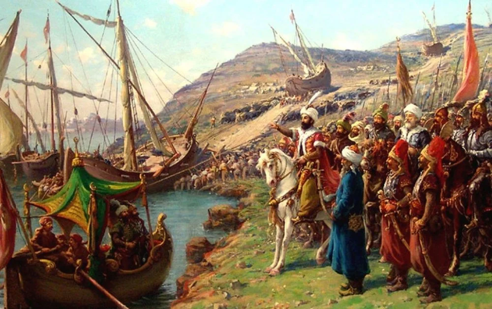 Фаусто Зонаро. Мехмед II во время осады Константинополя.  1896-1909 гг. / Alamy