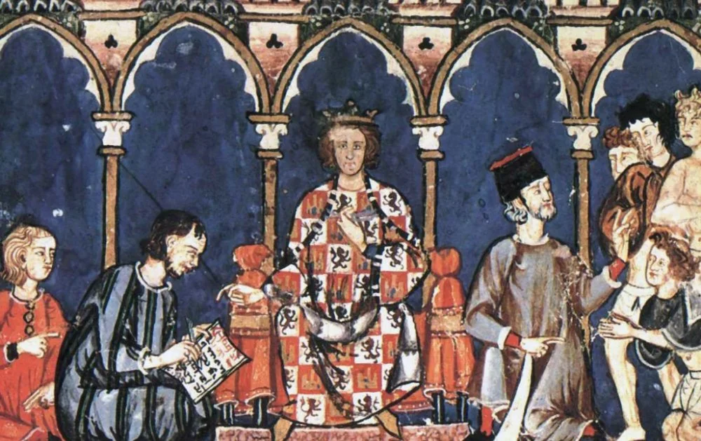 Король X Ақылды Альфонсо. 13 ғасырдағы Испан минатюрасы / Wikimedia Commons