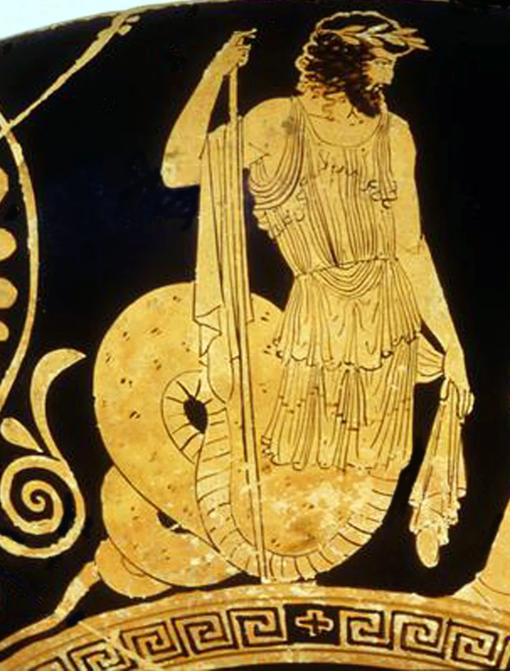 Cecrops (Ancient Greek: Κέκροψ, Kékrops; gen.: Κέκροπος) was a mythical king of Athens who is said to have reigned for fifty-six years/Alamy