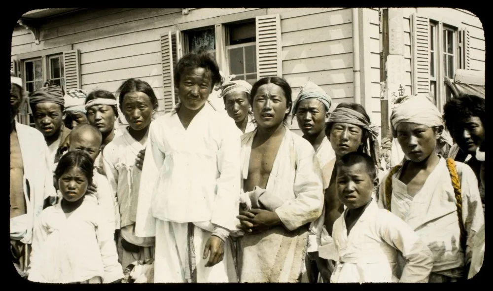 Корей жұмысшылары. 1909-1910./Getty Images