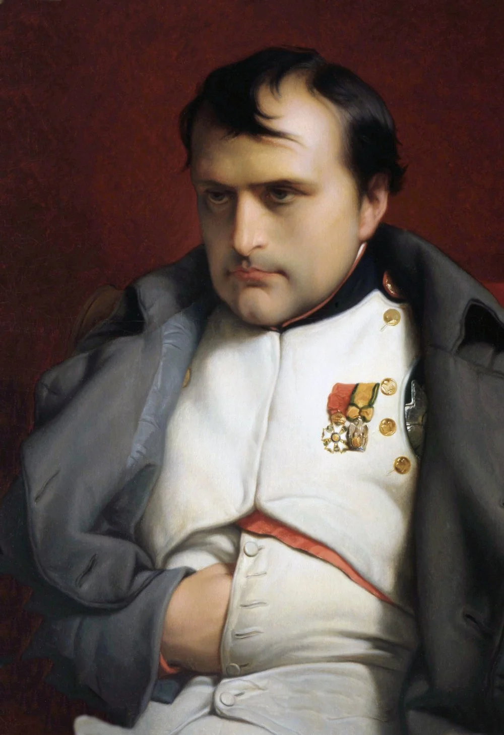 Hippolyte-Paul Delaroche. Portrait of Napoleon Bonaparte. 1814/Getty Images